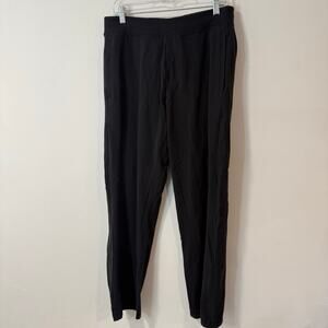 Lululemon Men's Kung Fu Sweatpants Straight Leg Luon Black Retro